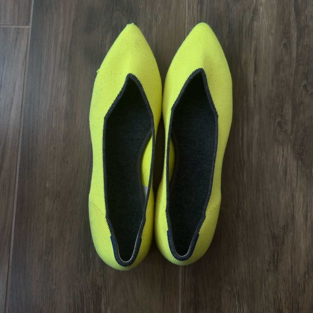 ROTHYS Sunbeam Merino Wool Point Flats